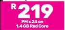 Honor X5b Smartphone-On 1.4GB Red Core