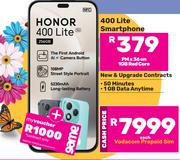 Honor 400 Lite Smartphone-On 1GB Red Core