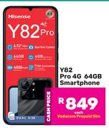 Hisense Y82 Pro 4G 64GB Smartphone-Each