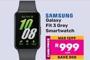 Samsung Galaxy Fit 3 Grey Smartwatch-Each