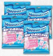 Manhattan Pink & White Marshmallows-For 4 x 150g