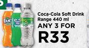 Coca-Cola Soft Drink Range-For Any 3 x 440ml