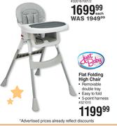 Just Baby Flat Folding High Chair