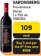 Saronsberg Provenance Shiraz-750ml Each