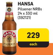 Hansa Pilsenser NRBs-24 x 330ml 