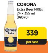 Corona Extra Beer NRBs-24 x 355ml Per Case