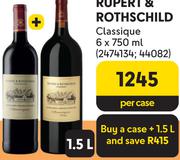 Rupert & Rothsvhild Classique-6 x 750ml Per Case