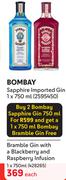 Bombay Sapphire Imported Gin-2 x 750ml
