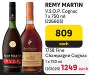 Remy Martin 1738 Fine Champagne Cognac-750ml