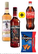 Captain Morgan Spiced Gold Spirit Aperitif-2 x 750ml