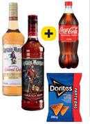 Captain Morgan Black Jamaica Rum-2 x 750ml