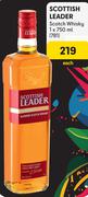 Scottish Leader Scotch Whisky-750ml Each