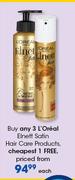 L'Oreal Elnett Satin Hair Care Products-Each