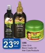 ORS Olive Oil & Black Castor Oil Hair Care Products-Each