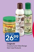 Originals Coconut And Olive Range Hair Care Products-Each