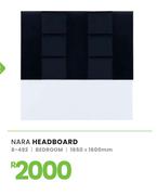 Nara Headboard Bedroom 1650 x 1600mm 8-492