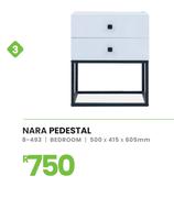 Nara Pedestal Bedroom 500 x 415 x 605mm 8-493