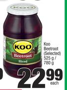 Koo Beetroot (Selected)-525g/ 780g Each