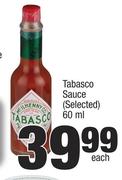 Tabasco Sauce (Selected)-60ml Each