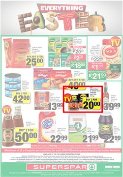 SUPERSPAR EASTERN CAPE (23 March - 5 April 2021) Valid in Gqeberha, East London, Knysna, George, Jeffrey's Bay, ST Francis Bay, Port Alfred, Plettenberg Bay, Uitenhage, Queenstown & Sedgefield, page 12
