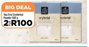 You First Erythritol Powder-For 2 x 500g