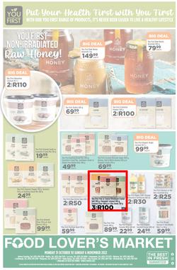 Food Lover's Market KwaZulu-Natal : Happy, Healthy Living (31 October - 06 November 2022), page 12