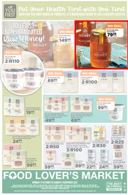 Food Lover's Market KwaZulu-Natal : Happy, Healthy Living (31 October - 06 November 2022), page 12