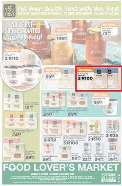 Food Lover's Market KwaZulu-Natal : Happy, Healthy Living (31 October - 06 November 2022), page 12