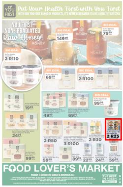 Food Lover's Market KwaZulu-Natal : Happy, Healthy Living (31 October - 06 November 2022), page 12