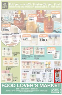 Food Lover's Market KwaZulu-Natal : Happy, Healthy Living (31 October - 06 November 2022), page 12