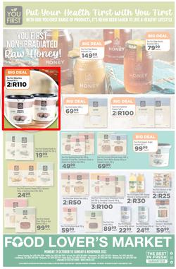 Food Lover's Market KwaZulu-Natal : Happy, Healthy Living (31 October - 06 November 2022), page 12