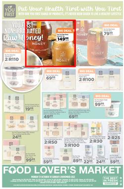 Food Lover's Market KwaZulu-Natal : Happy, Healthy Living (31 October - 06 November 2022), page 12