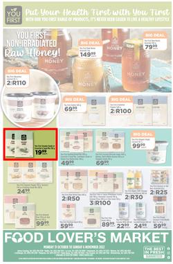 Food Lover's Market KwaZulu-Natal : Happy, Healthy Living (31 October - 06 November 2022), page 12