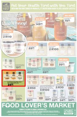 Food Lover's Market KwaZulu-Natal : Happy, Healthy Living (31 October - 06 November 2022), page 12