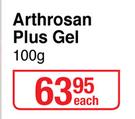 Arthrosan Plus Gel-100g Each