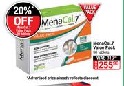 MenaCal Value Pack-90 Tablets
