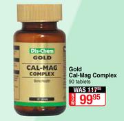 Gold Cal-Mag Complex-90 Tablets