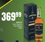 Jameson Select Reserve Irish Whiskey-750ml