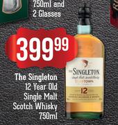 The Singleton 12 Year Old Single Malt Scotch Whisky-750ml