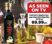 Food Lover's Signature European Union Extra Virgin Olive Oil-750ml Each