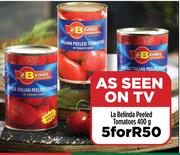 La Belinda Peeled Tomatoes-5x400g