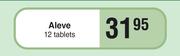 Aleve 12 Tablets