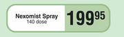 Nexomist Spray 140 Dose