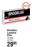 Brooklax Laxative Pills 10 Pills