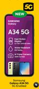 Samsung Galaxy A34 5G Enabled-On MTN Mega Talk/Gigs S