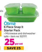 Otima 6 Piece Snap It Starter Pack-Per Set