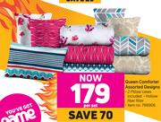 Queen Comforter Assorted Designs-Per Set