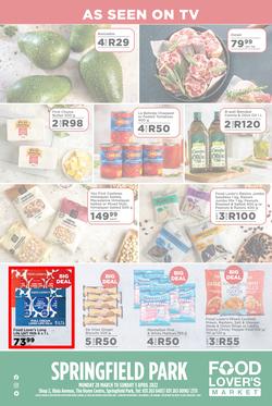 Food Lover's Market Springfield Park : Great Value, Unbeatable Savings (28 March - 03 April 2022), page 12