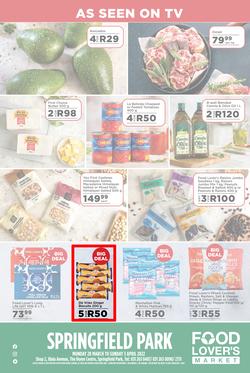 Food Lover's Market Springfield Park : Great Value, Unbeatable Savings (28 March - 03 April 2022), page 12