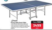Shoot Victory Table Tennis Table 436875-Each